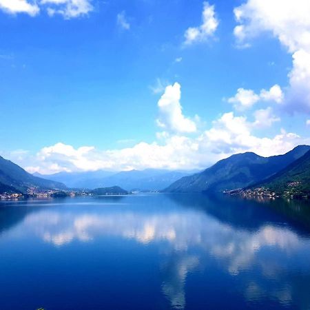 アルジェーニョLa Rondinella - Loft With Fantastic View On Lake Comoアパートメント エクステリア 写真