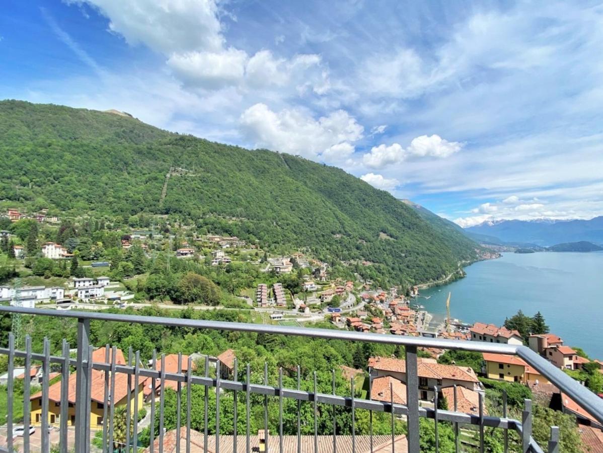 アルジェーニョLa Rondinella - Loft With Fantastic View On Lake Comoアパートメント エクステリア 写真