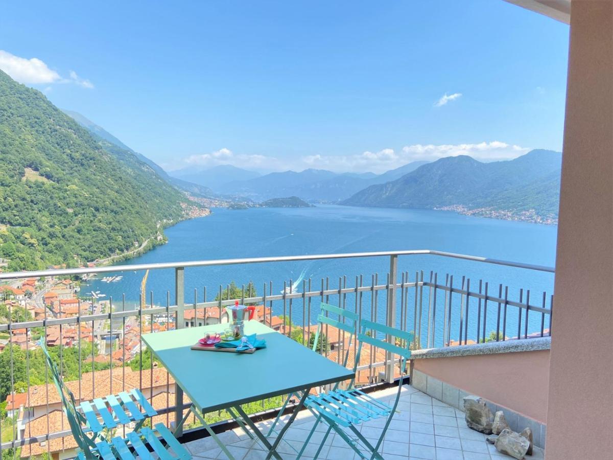 アルジェーニョLa Rondinella - Loft With Fantastic View On Lake Comoアパートメント エクステリア 写真